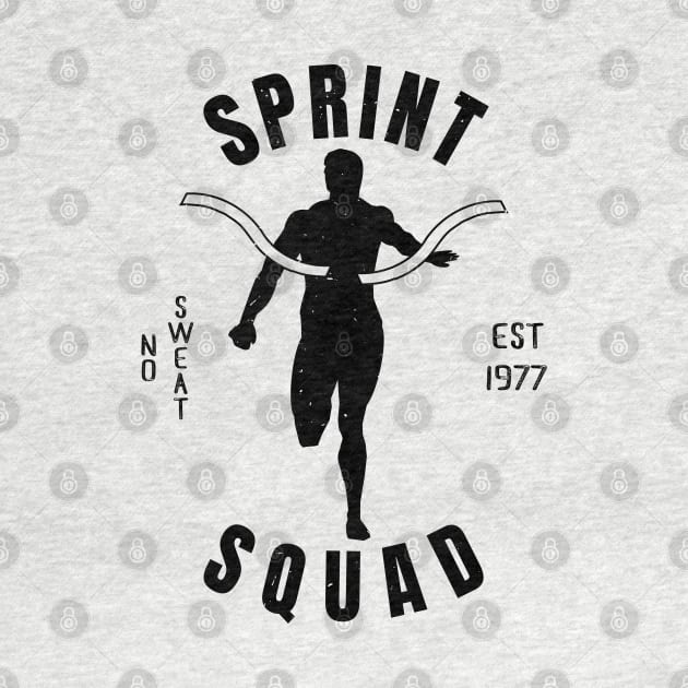 Mens Athletics Sprint Squad Athlete Gift by atomguy